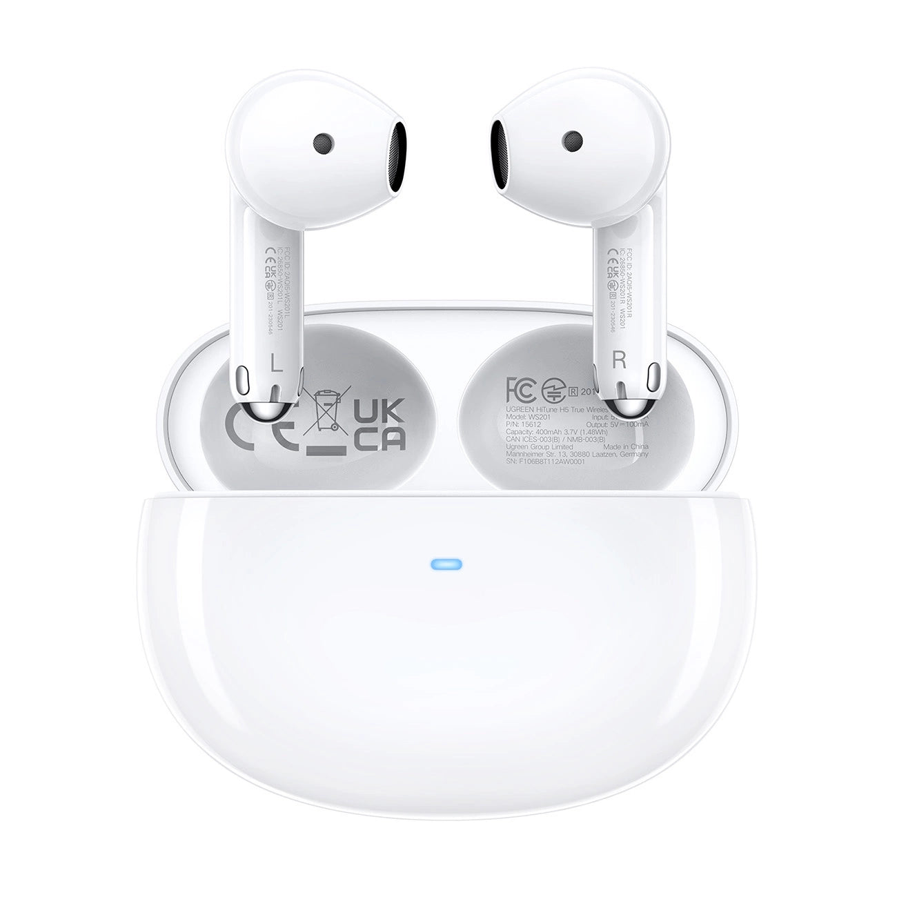 Ugreen HiTune H5 WS201 TWS wireless headphones - white_0