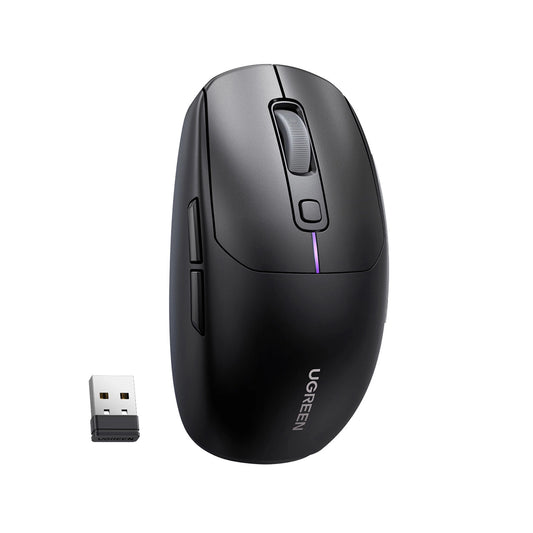 Ugreen MU103 Bluetooth 5.0 computer mouse / 2.4GHz USB receiver - black_0