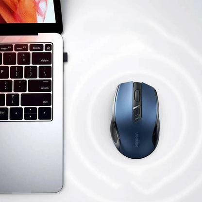 Ugreen MU006 Wireless Optical Mouse USB 2.4GHz / Bluetooth 5.0 4000 DPI - Blue_3