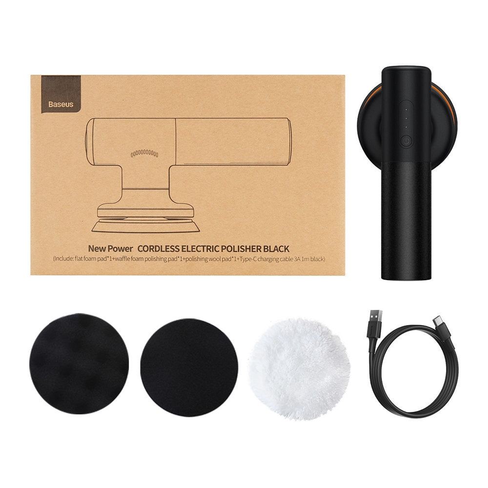 Baseus Cordless Electric Polishing Machine 30W 4000mAh Black (CRDLQ-B01) - OUTLET_4