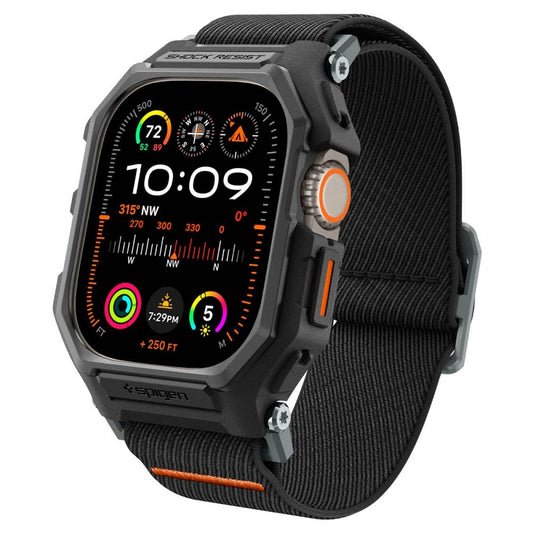 Spigen Lite Fit Pro Case with Strap for Apple Watch Ultra 1 / 2 (49mm) - Matte Black_0