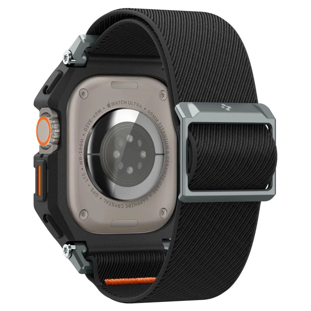 Spigen Lite Fit Pro Case with Strap for Apple Watch Ultra 1 / 2 (49mm) - Matte Black_1