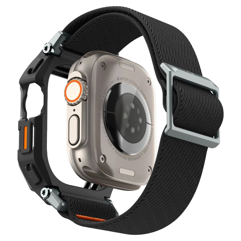 Spigen Lite Fit Pro Case with Strap for Apple Watch Ultra 1 / 2 (49mm) - Matte Black_2
