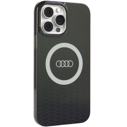 Audi IML Big Logo MagSafe case for iPhone 13 Pro Max - black_5