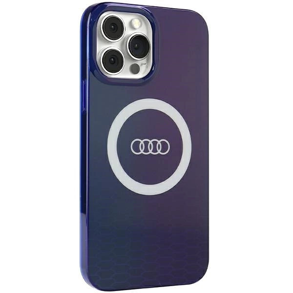 Audi IML Big Logo MagSafe case for iPhone 13 Pro Max - blue_1