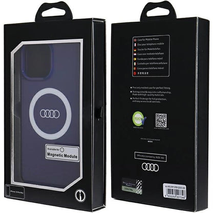 Audi IML Big Logo MagSafe case for iPhone 13 Pro Max - blue_5