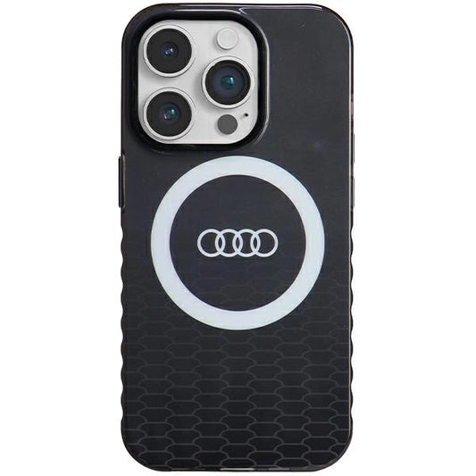 Audi IML Big Logo MagSafe case for iPhone 14 Pro - black_0