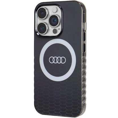 Audi IML Big Logo MagSafe case for iPhone 14 Pro - black_1