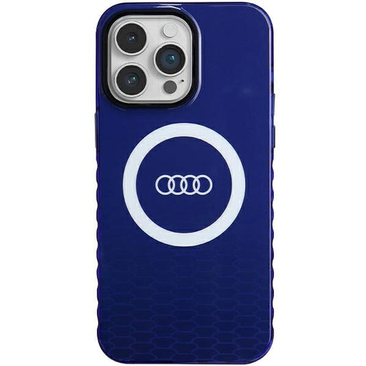 Audi IML Big Logo MagSafe case for iPhone 14 Pro Max - blue_0