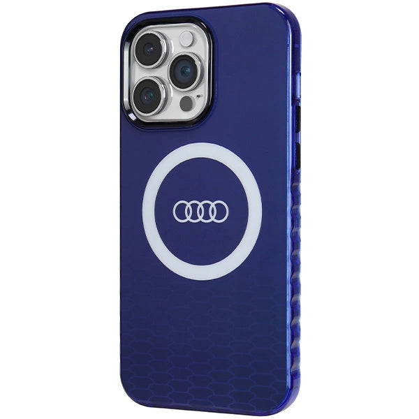 Audi IML Big Logo MagSafe case for iPhone 14 Pro Max - blue_1
