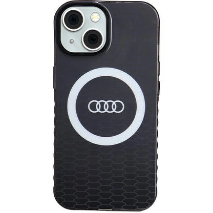 Audi IML Big Logo MagSafe case for iPhone 15 / 14 / 13 - black_0