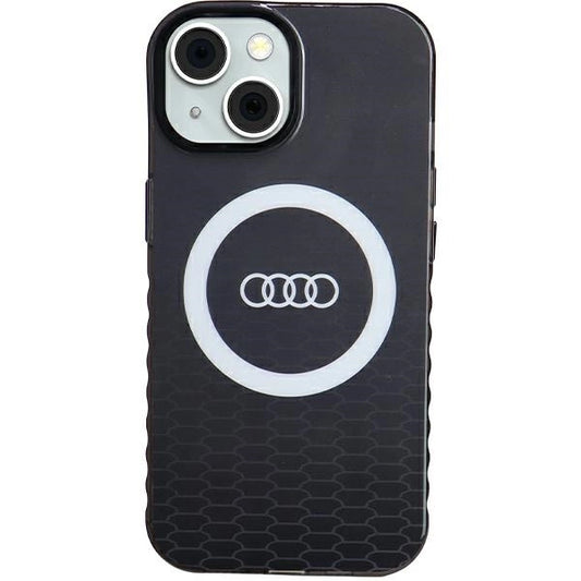 Audi IML Big Logo MagSafe case for iPhone 15 / 14 / 13 - black_0
