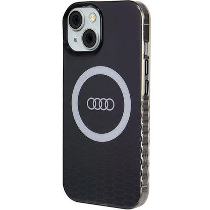 Audi IML Big Logo MagSafe case for iPhone 15 / 14 / 13 - black_1