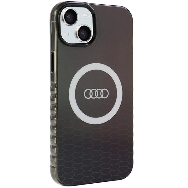 Audi IML Big Logo MagSafe case for iPhone 15 Plus / 14 Plus - black_5