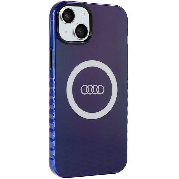 Audi IML Big Logo MagSafe case for iPhone 15 Plus / 14 Plus - blue_5