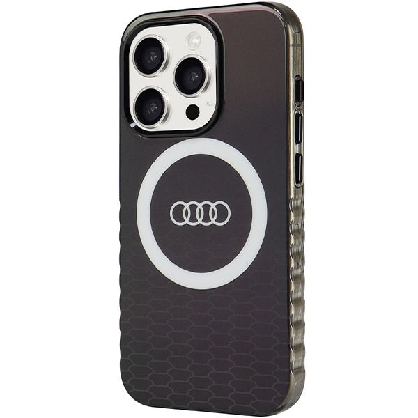 Audi IML Big Logo MagSafe case for iPhone 15 Pro - black_1