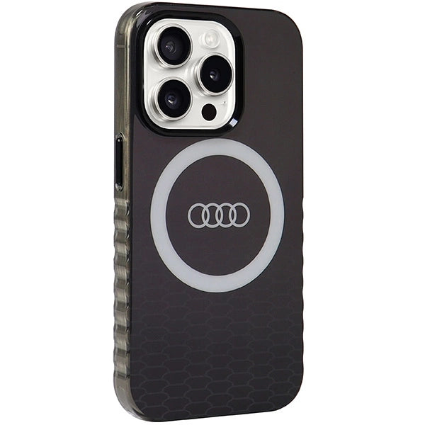 Audi IML Big Logo MagSafe case for iPhone 15 Pro - black_5