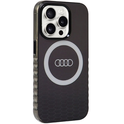 Audi IML Big Logo MagSafe case for iPhone 15 Pro - black_5