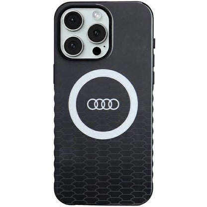 Audi IML Big Logo MagSafe case for iPhone 15 Pro Max - black_0