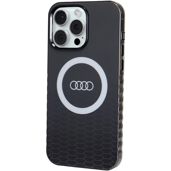 Audi IML Big Logo MagSafe case for iPhone 15 Pro Max - black_1
