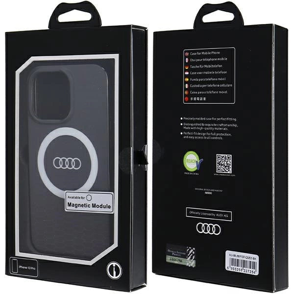Audi IML Big Logo MagSafe case for iPhone 13 Pro / 13 - black_6