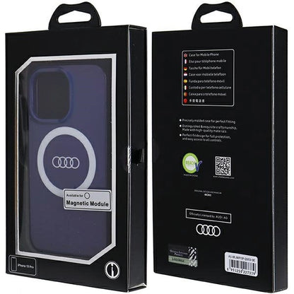 Audi IML Big Logo MagSafe case for iPhone 13 Pro / 13 - blue_3