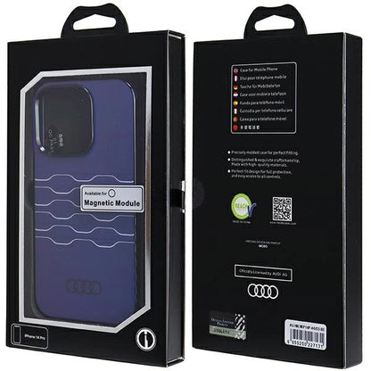 Audi IML MagSafe case for iPhone 14 Pro - blue_6