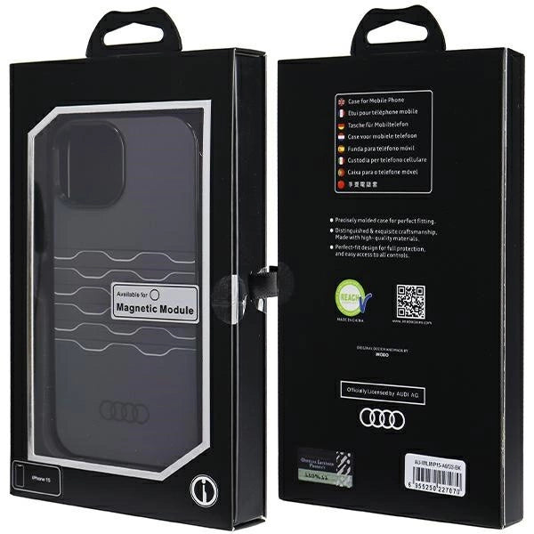 Audi IML MagSafe case for iPhone 15 / 14 / 13 - black_6