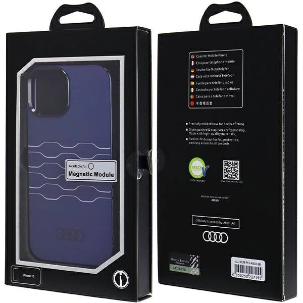 Audi IML MagSafe case for iPhone 15 / 14 / 13 - blue_6