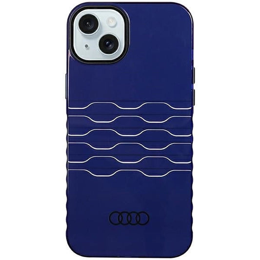 Audi IML MagSafe case for iPhone 15 Plus / 14 Plus - blue_0