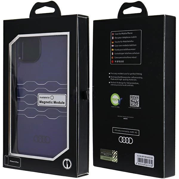 Audi IML MagSafe case for iPhone 15 Plus / 14 Plus - blue_6