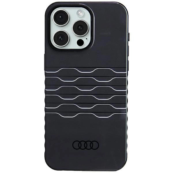 Audi IML MagSafe case for iPhone 15 Pro Max - black_0
