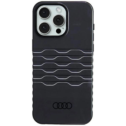 Audi IML MagSafe case for iPhone 15 Pro Max - black_0
