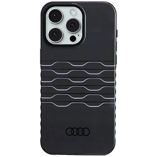 Audi IML MagSafe case for iPhone 15 Pro Max - black_0
