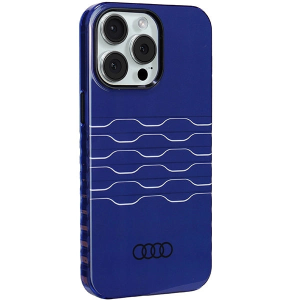 Audi IML MagSafe case for iPhone 15 Pro Max - blue_5