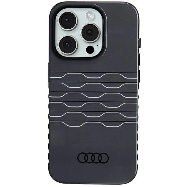 Audi IML MagSafe case for iPhone 15 Pro - black_0