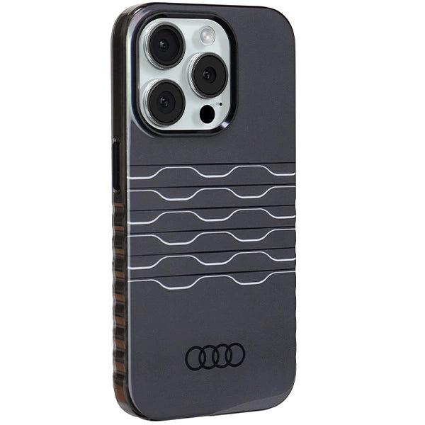 Audi IML MagSafe case for iPhone 15 Pro - black_5