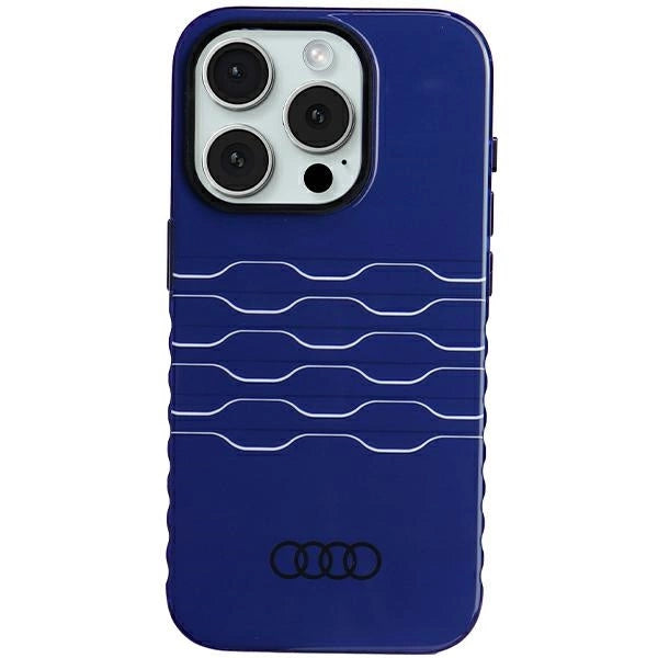 Audi IML MagSafe case for iPhone 15 Pro - blue_0