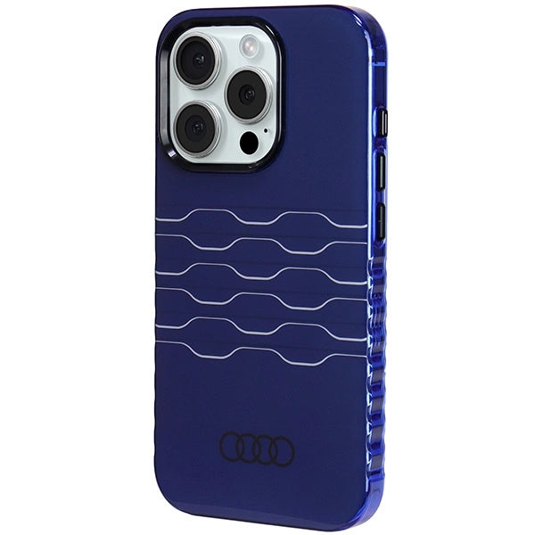Audi IML MagSafe case for iPhone 15 Pro - blue_1