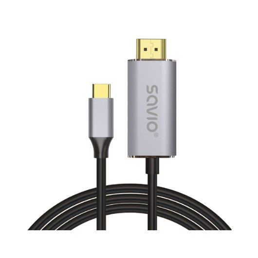 CABLE USB-C A HDMI 2.0 4K 2M SAVIO CL-171_0