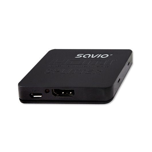 SPLITTER 1X2 HDMI 4K 3D SAVIO CL-93 NEGRO_0