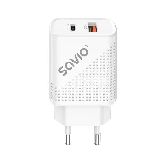 CARGADOR SAVIO LA-05 DUAL 18W USB 3.0_0