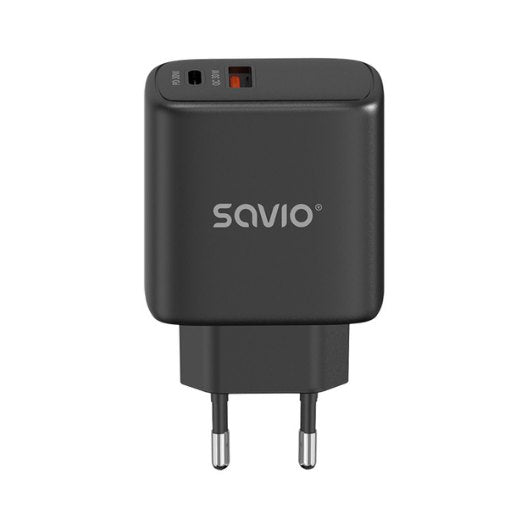 CARGADOR SAVIO LA-06 DUAL 30W USB 3.0_0