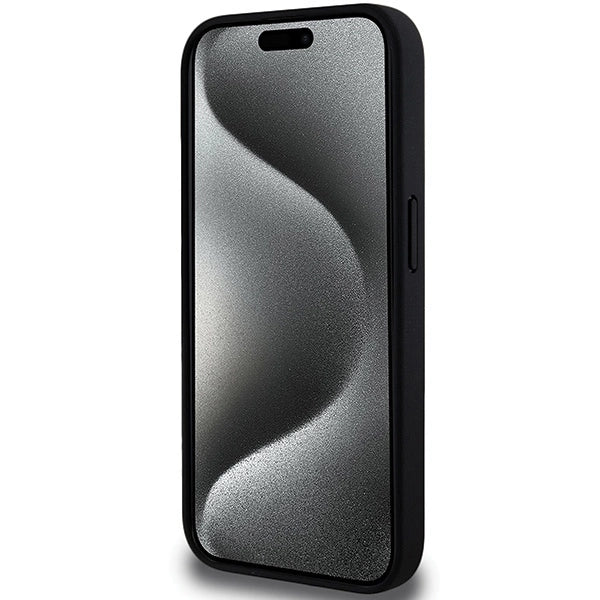 BMW Perforated Tricolor Line case for iPhone 15 Pro - black_4