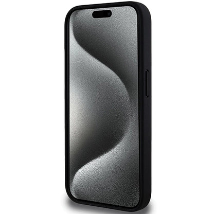 BMW Perforated Tricolor Line case for iPhone 15 Pro - black_4