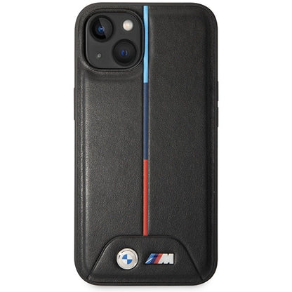 BMW M Quilted Tricolor case for iPhone 15 / 14 / 13 - black_2