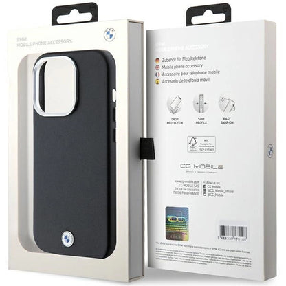 BMW Signature Wrapped Metal MagSafe case for iPhone 14 Pro Max - black_7