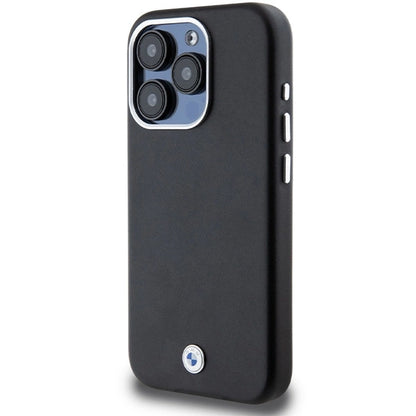 BMW Signature Wrapped Metal MagSafe case for iPhone 15 Pro - black_1