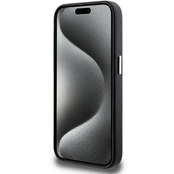 BMW Signature Wrapped Metal MagSafe case for iPhone 15 Pro - black_4