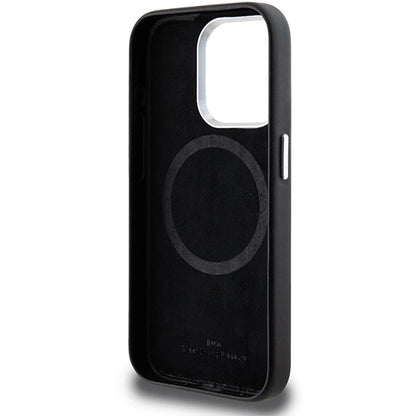 BMW Signature Wrapped Metal MagSafe case for iPhone 15 Pro - black_6